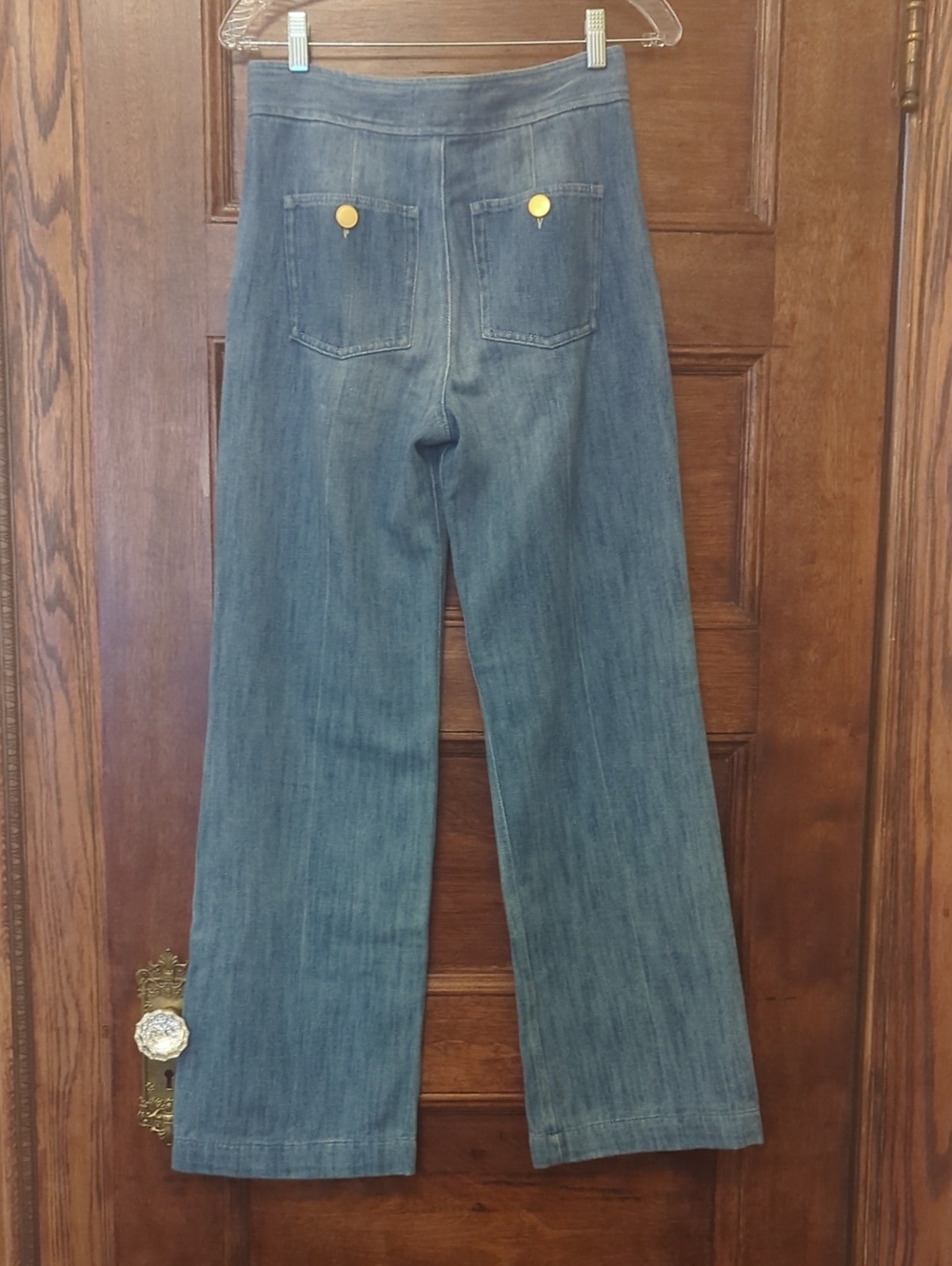 Isabel Marant High-Waisted Wide Leg Jeans | Size 34 (XS/S) - Picture 3 of 6